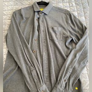 Descendant of thieves grey button down shirt, unique shirt and comfy!